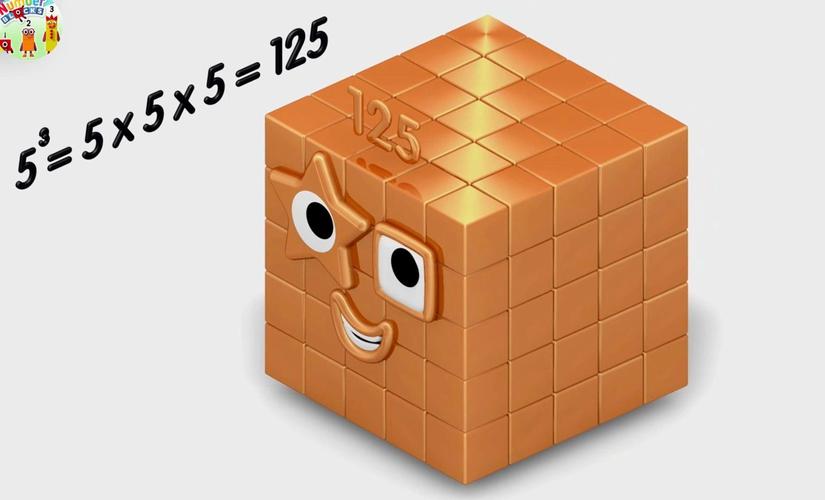 数字金块立方体教你学三次方 big shiny gold 立方数立方体系列number